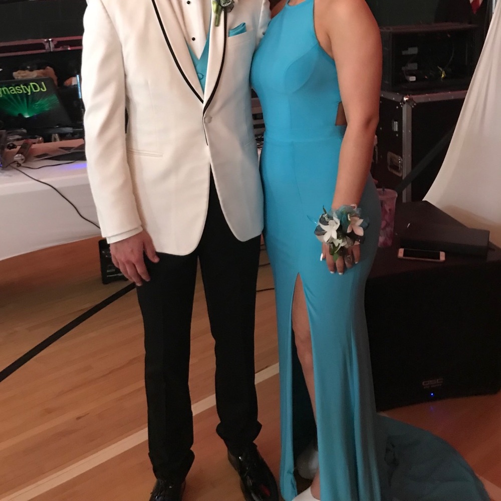 Sherri Hill BLUE prom dress